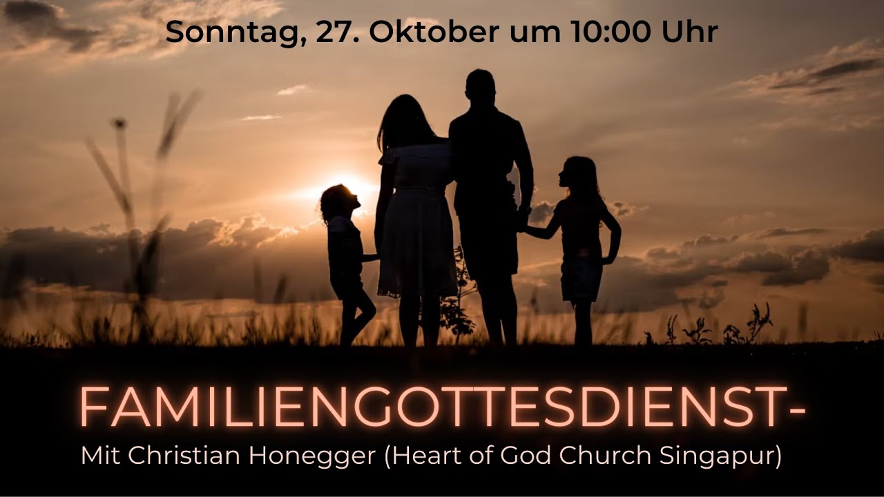 Familiengottesdienst - Befiehl dem Herrn deinen Weg