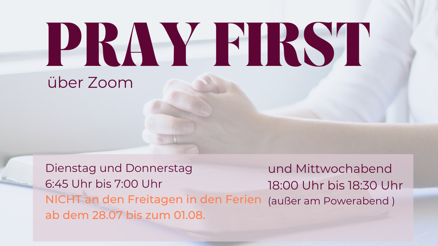 Pray First9
